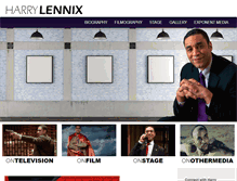 Tablet Screenshot of harrylennix.org